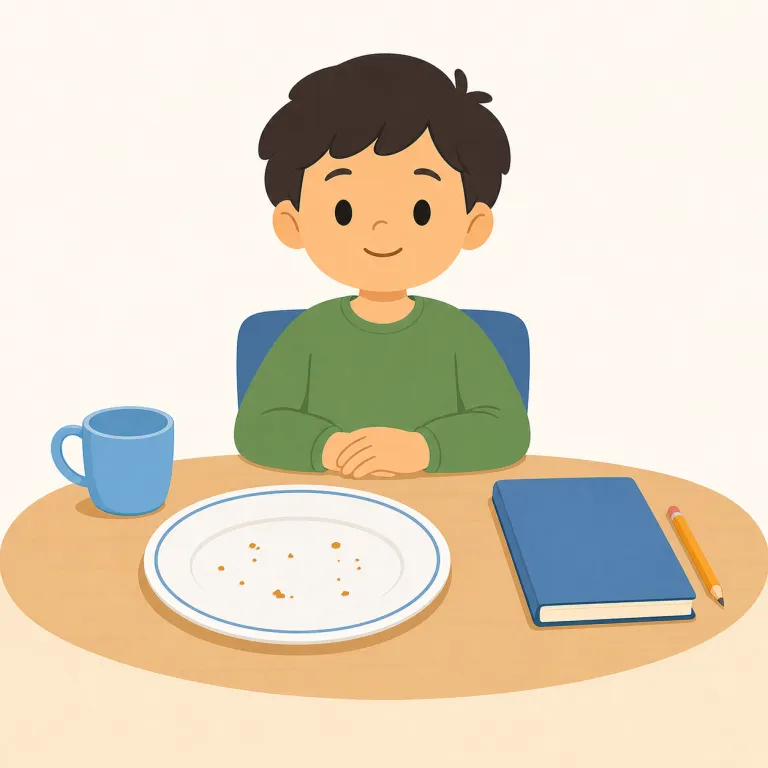 finishedの覚え方イラスト