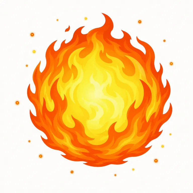 fireballの覚え方イラスト