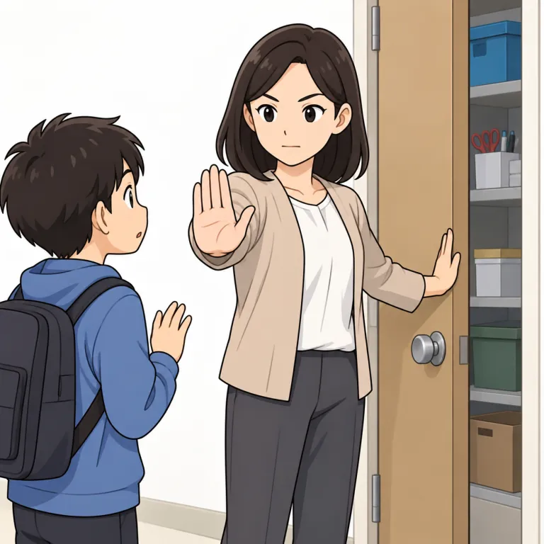 firm（断固とした・adjective）の覚え方イラスト
