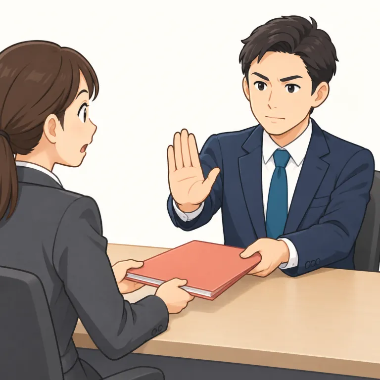 firmly（断固として・adverb）の覚え方イラスト