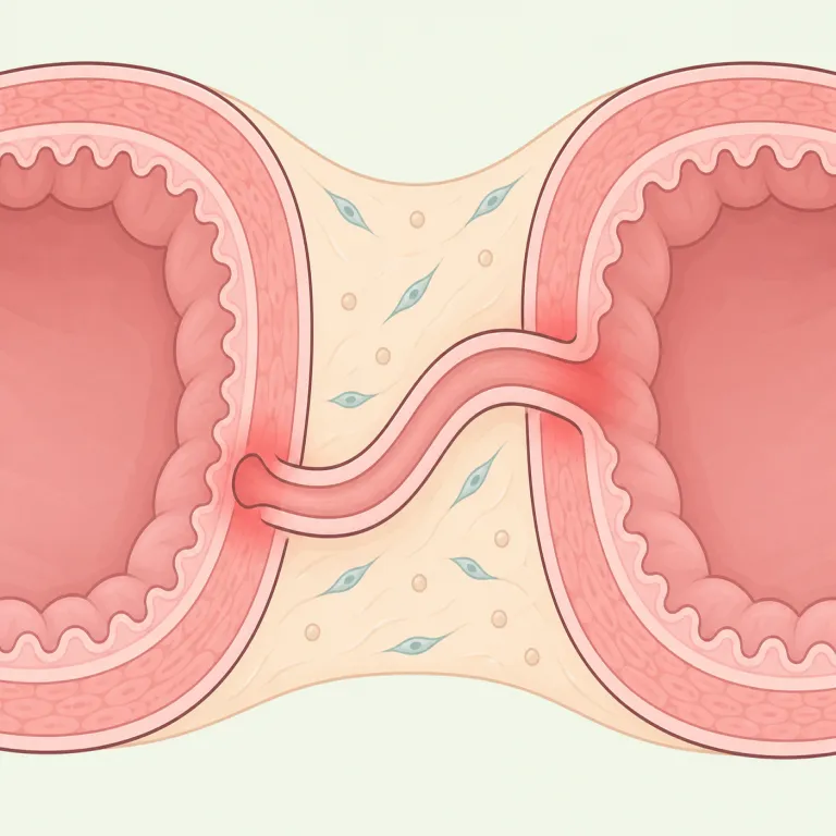 fistula（瘻孔・名詞）の覚え方イラスト — 「tube（管）」のイメージで覚えると残りやすい医学語