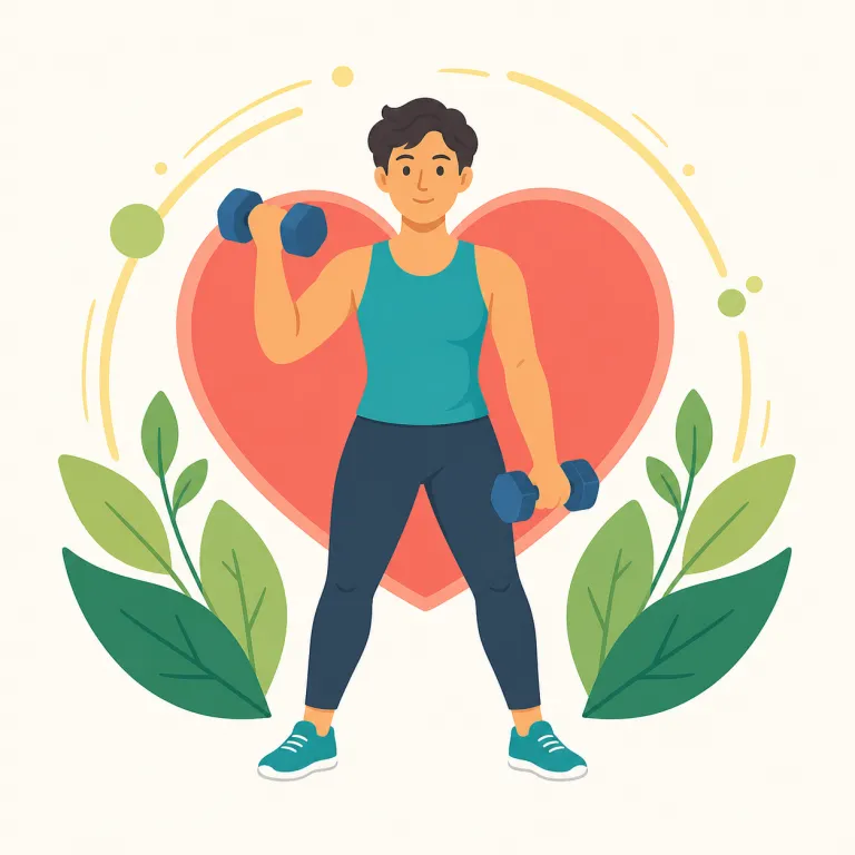 fitnessの覚え方イラスト