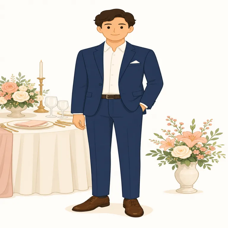 fitting（ふさわしい・形容詞）の覚え方イラスト — サイズの「ぴったり」から、場面との釣り合いへ意味が広がった形容詞です