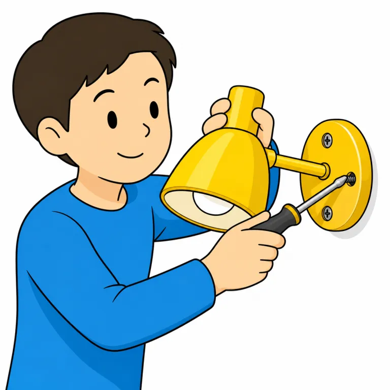 fix on（取り付ける・phrasal_verb）の覚え方イラスト