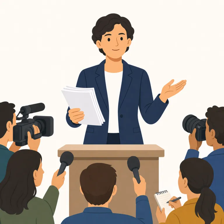 flack（広報担当者・名詞）の覚え方イラスト — flack はまず publicist や PR person に近い語として置くと覚えやすい