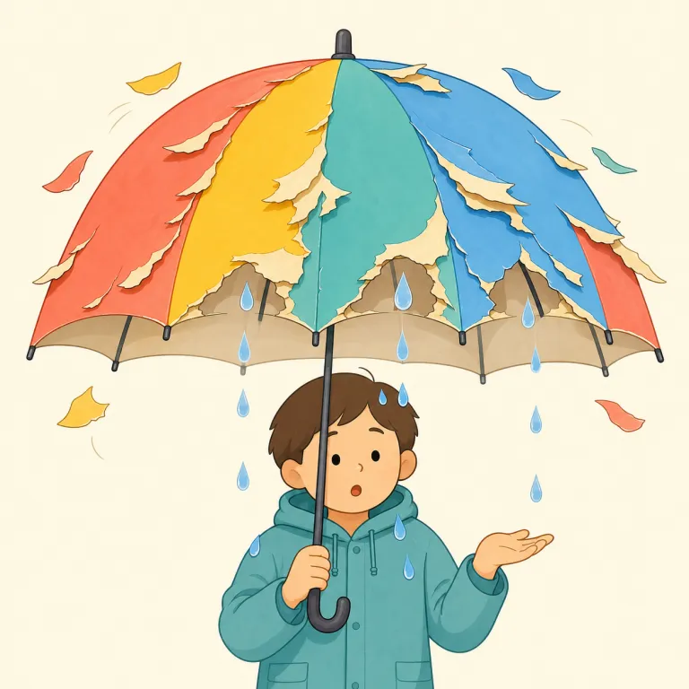 flaky（薄くはがれやすい、当てにならない・形容詞）の覚え方イラスト — flake「薄片・ひらひらしたかけら」を知っていると覚えやすい