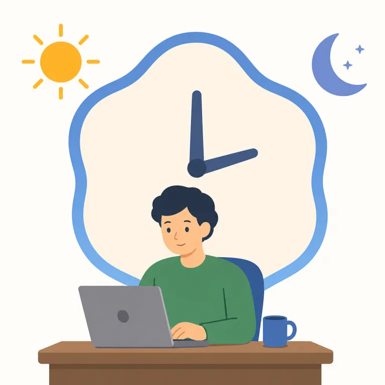 flextimeの覚え方イラスト