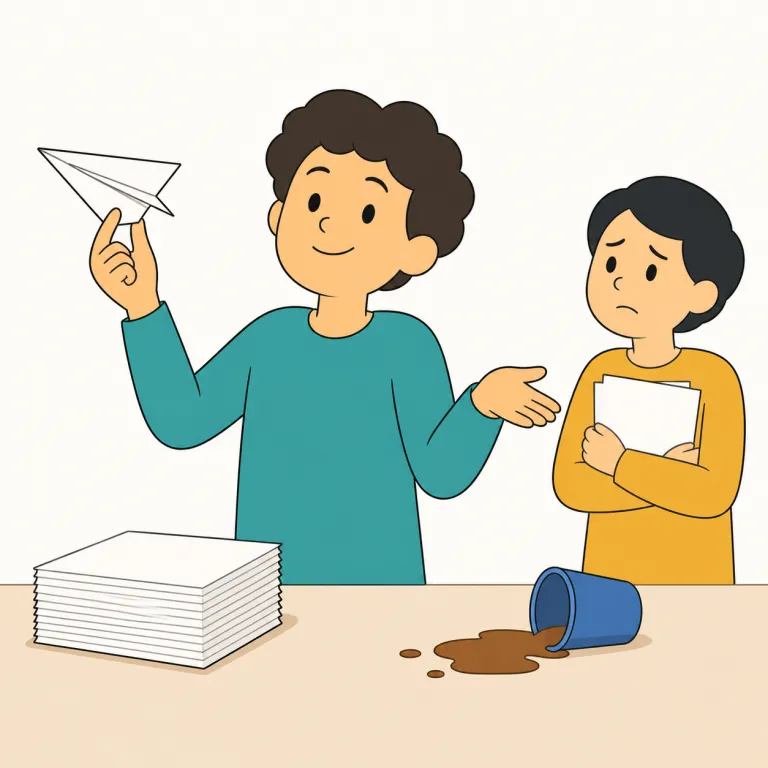 flippant（軽薄な・形容詞）の覚え方イラスト — flip を知っていれば覚えやすい語です