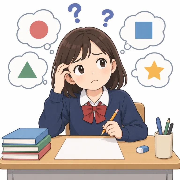 flounder（もがく・verb）の覚え方イラスト