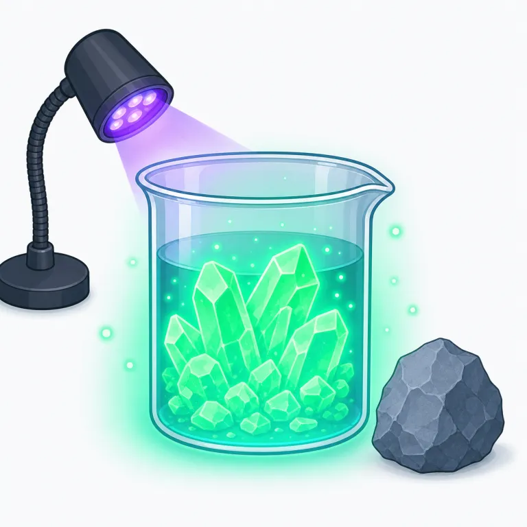 fluorescenceの覚え方イラスト