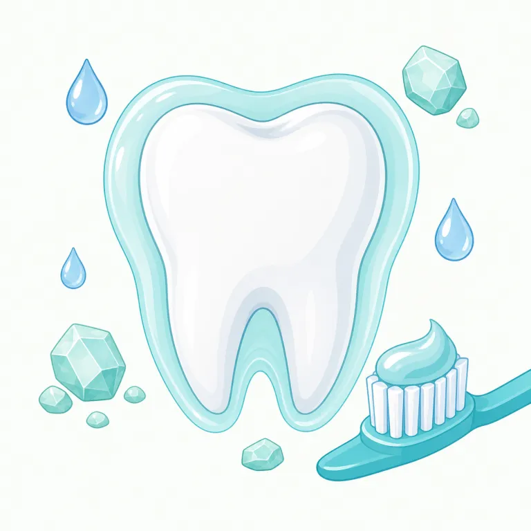 fluoride（フッ化物・名詞）の覚え方イラスト — toothpaste や dental care の文脈でよく見る語として覚えるのが近道