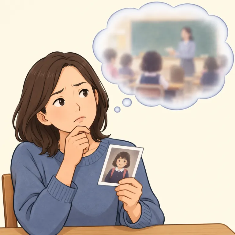 foggy（あいまいな・adjective）の覚え方イラスト