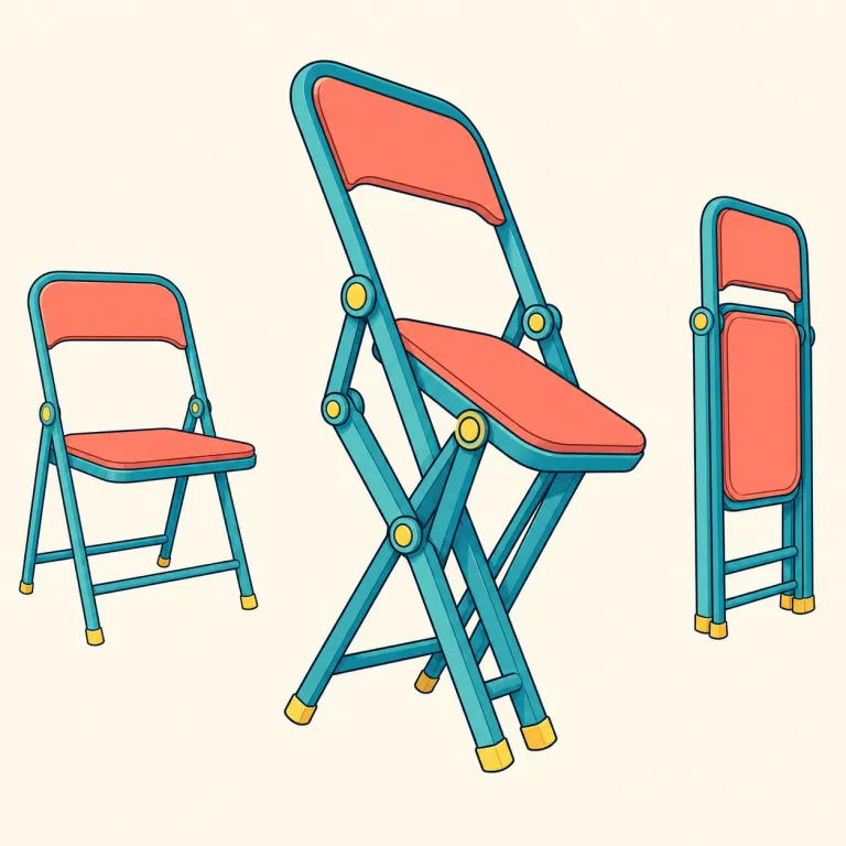 foldable（折りたたみ式・形容詞）の覚え方イラスト — fold を知っていれば「折ることができる」と分解して覚えやすい形容詞