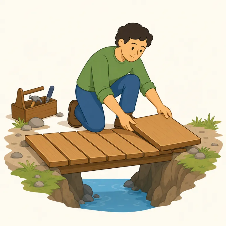follow through（最後までやり遂げる・句動詞）の覚え方イラスト — follow は「後についていく」、through は「最後まで突き抜ける」