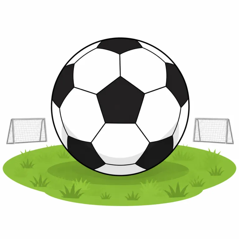 football（サッカー・名詞）の覚え方イラスト