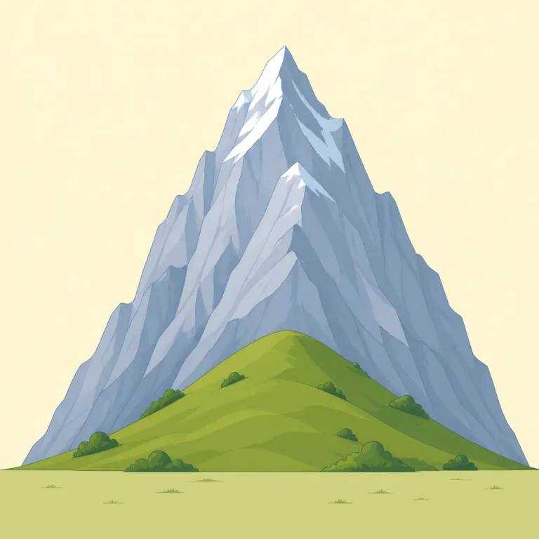 foothill（ふもとの丘・名詞）の覚え方イラスト — hill は「丘」なので、foothill はまず hill の仲間として押さえると覚えやすいです