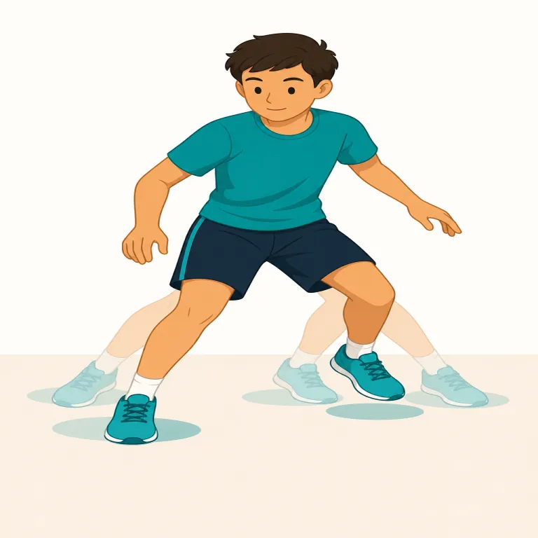 footworkの覚え方イラスト