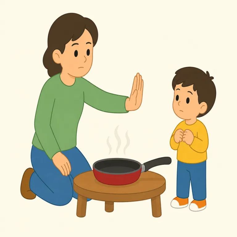 forbid（禁止する・動詞）の覚え方イラスト — forbid は「するなと命じて禁止する」語として覚えます