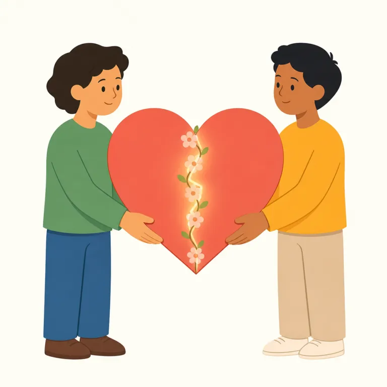 forgivenessの覚え方イラスト