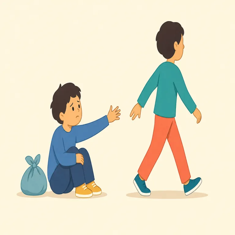 forsaking（見捨てる・動詞）の覚え方イラスト — forsaking はまず forsake をかたまりで覚える