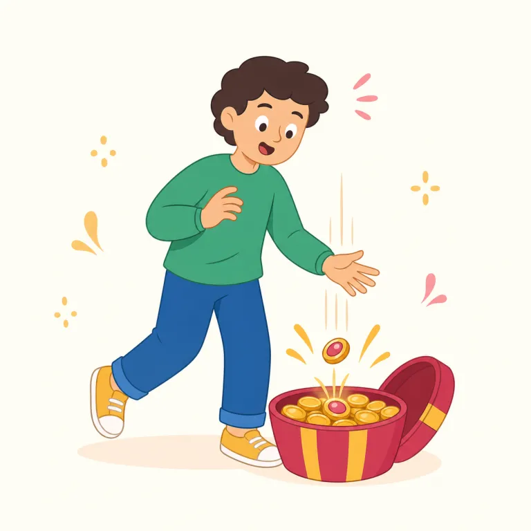 fortuitously（偶然に、幸運にも・副詞）の覚え方イラスト — まず fortune（幸運）, fortunate（幸運な）が見えれば覚えやすいです