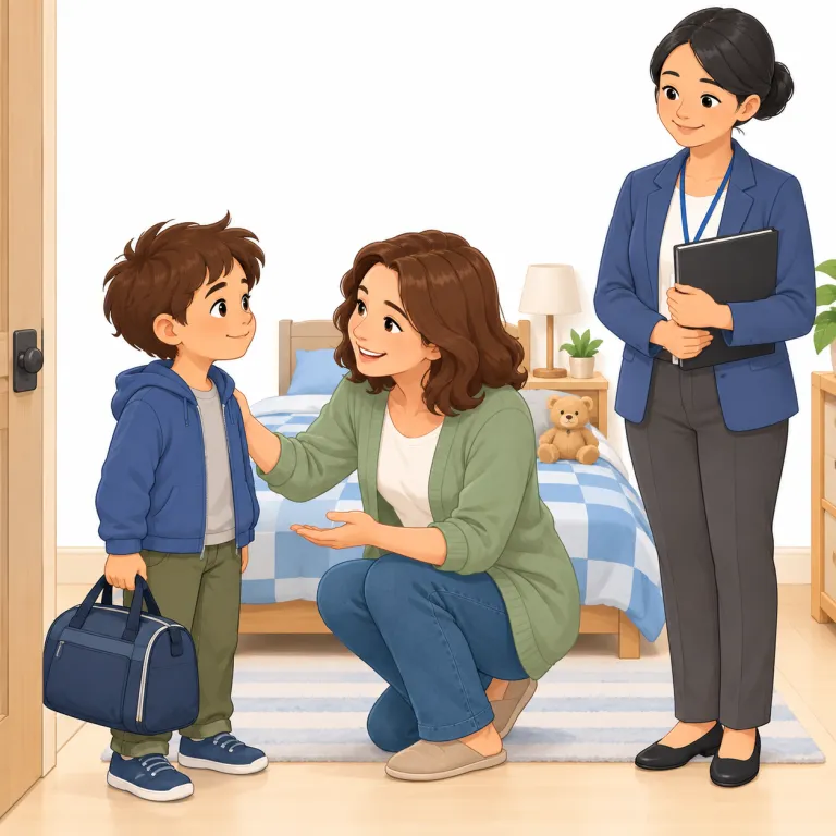 foster（里親の・adjective）の覚え方イラスト