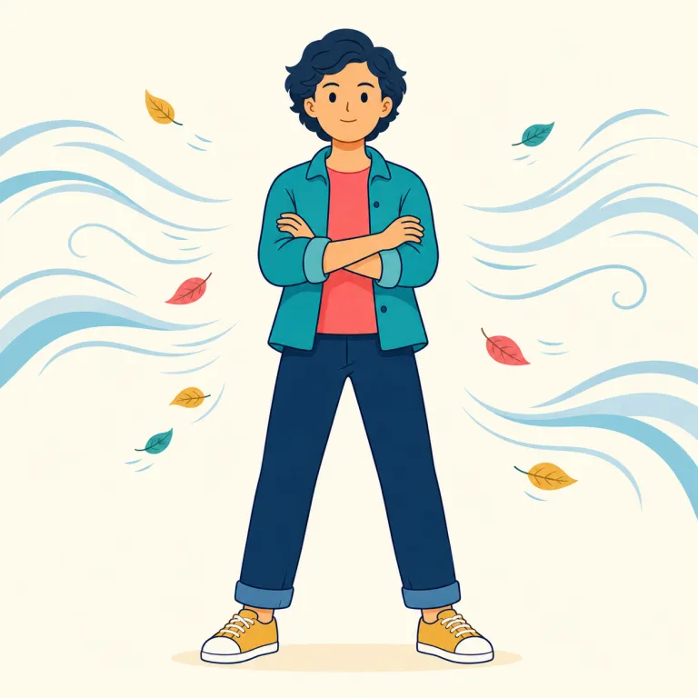foursquare（断固とした・形容詞）の覚え方イラスト — square に「四角く整った・まっすぐな」という感覚があると覚えると入りやすい語です