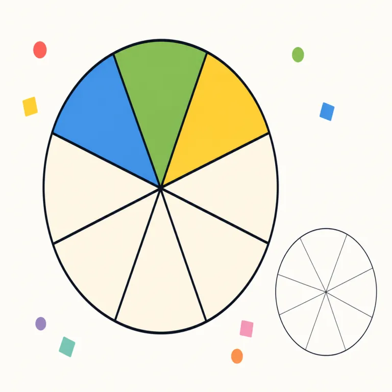 fractional（部分的な・形容詞）の覚え方イラスト — fraction を知っていれば覚えやすい語です