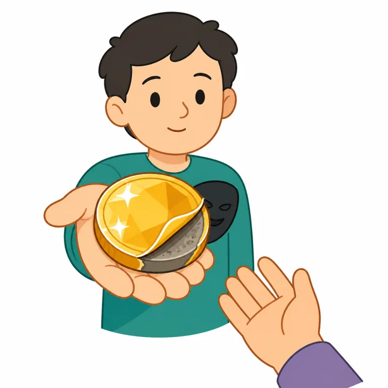 fraudulentの覚え方イラスト