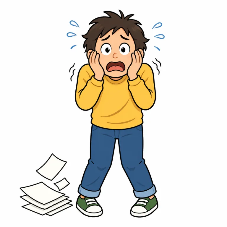 freak（取り乱す、動揺する・verb）の覚え方イラスト
