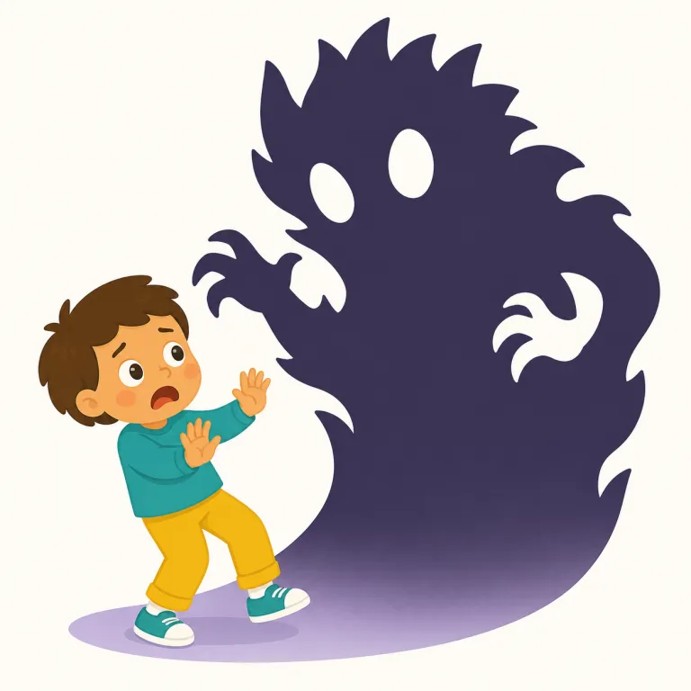 frighteningの覚え方イラスト