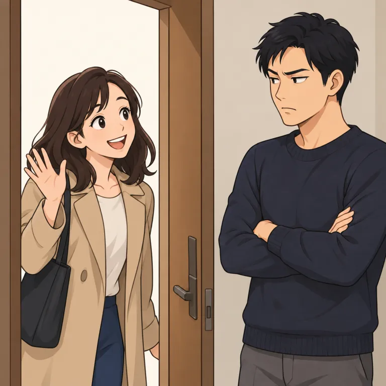 frosty（冷ややかな・adjective）の覚え方イラスト