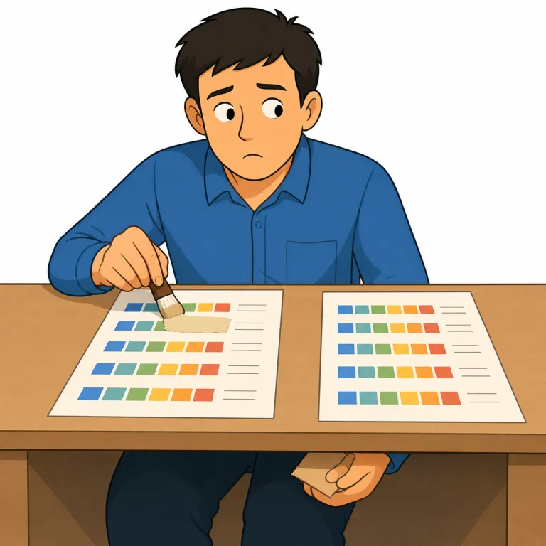 fudging（ごまかし・名詞）の覚え方イラスト — fudge は「完全なウソを断言する」というより、数字・事実・説明を少し動かしてつじつまを合わせる感覚で覚えると残りやすいです