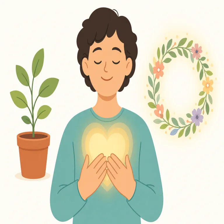 fulfilment（充実感、達成感・名詞）の覚え方イラスト — ここでは fulfilment を「ゴールに届いた後の手応え」として押さえる
