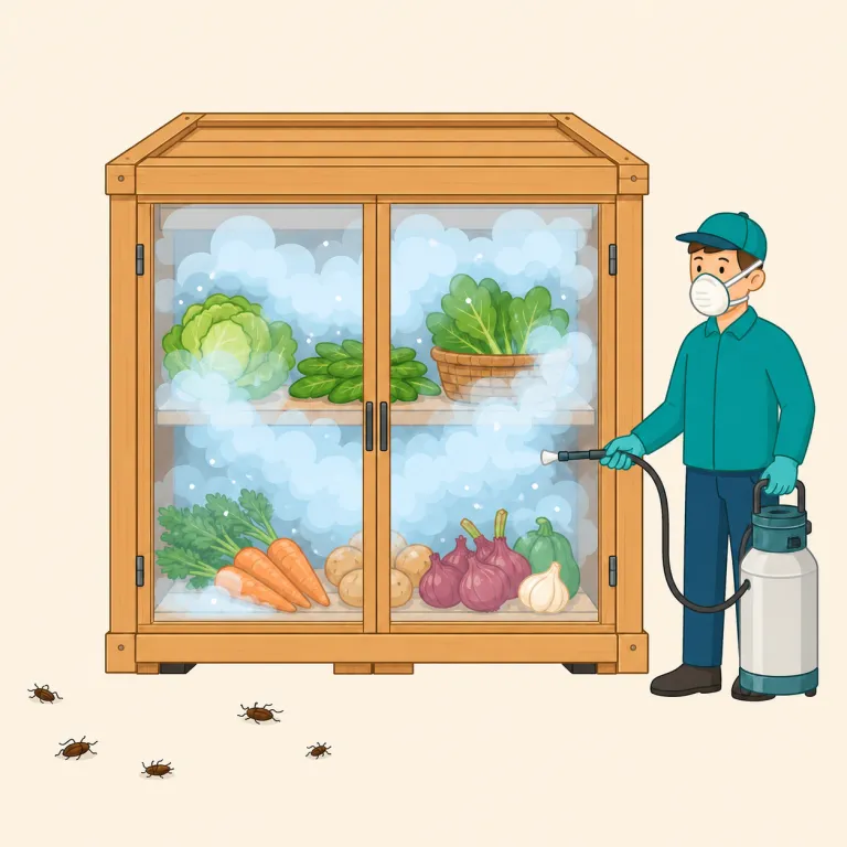 fumigated（燻蒸した・形容詞）の覚え方イラスト — fume（煙・蒸気）を知っていると核がつかめます