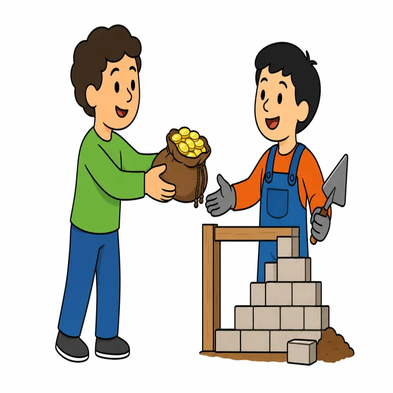 fund（資金を提供する・verb）の覚え方イラスト
