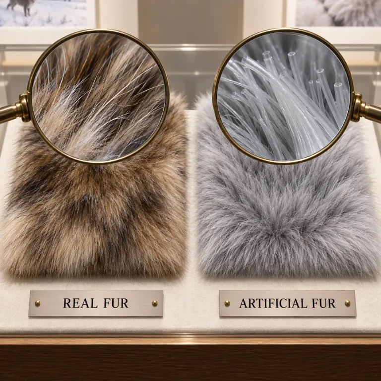 fur（毛皮・noun）の覚え方イラスト