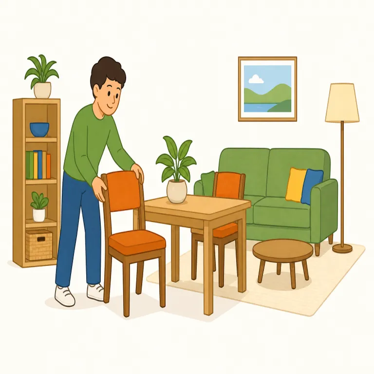furnish（（家具などを）備え付ける、（必要なものを）供給する・動詞）の覚え方イラスト — furniture と同じ核で覚えると定着しやすい語