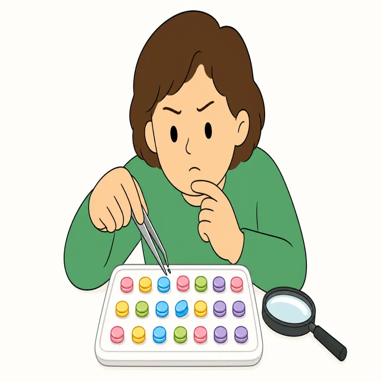 fussyの覚え方イラスト