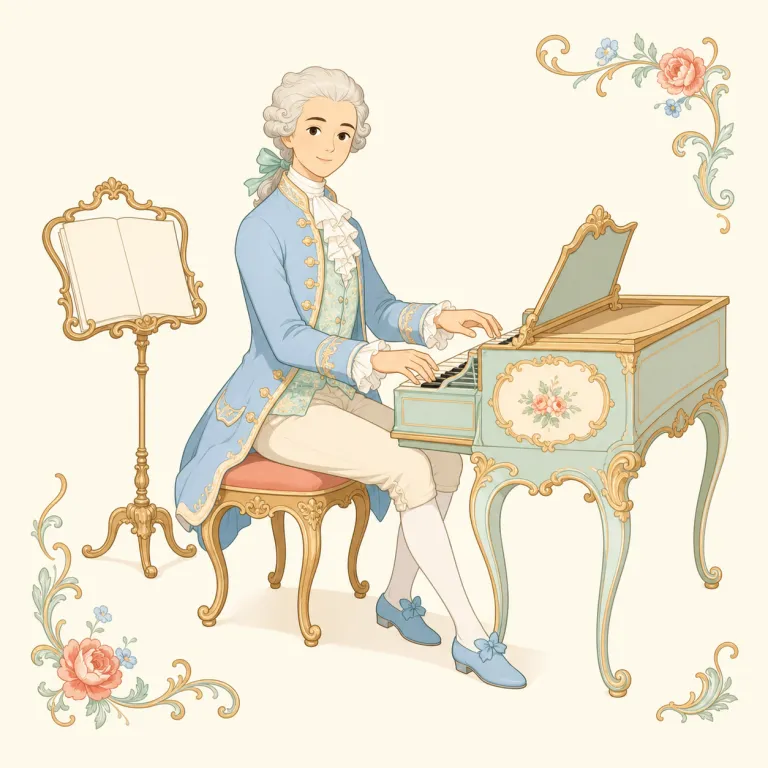 galant（ギャラント様式の・形容詞）の覚え方イラスト — galant は、まず gallant や elegant の語感を足場にすると覚えやすい