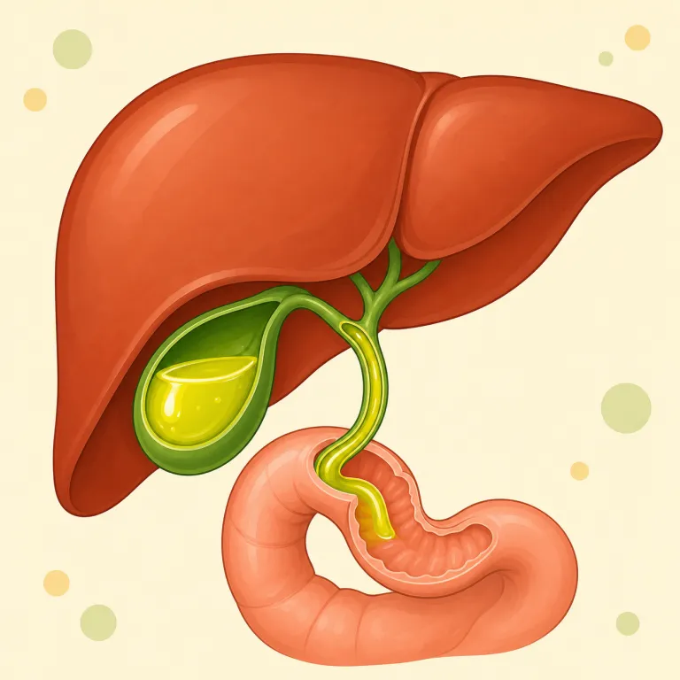 gall（胆汁・名詞）の覚え方イラスト — gallbladder（胆のう）の gall と結び付けると覚えやすい