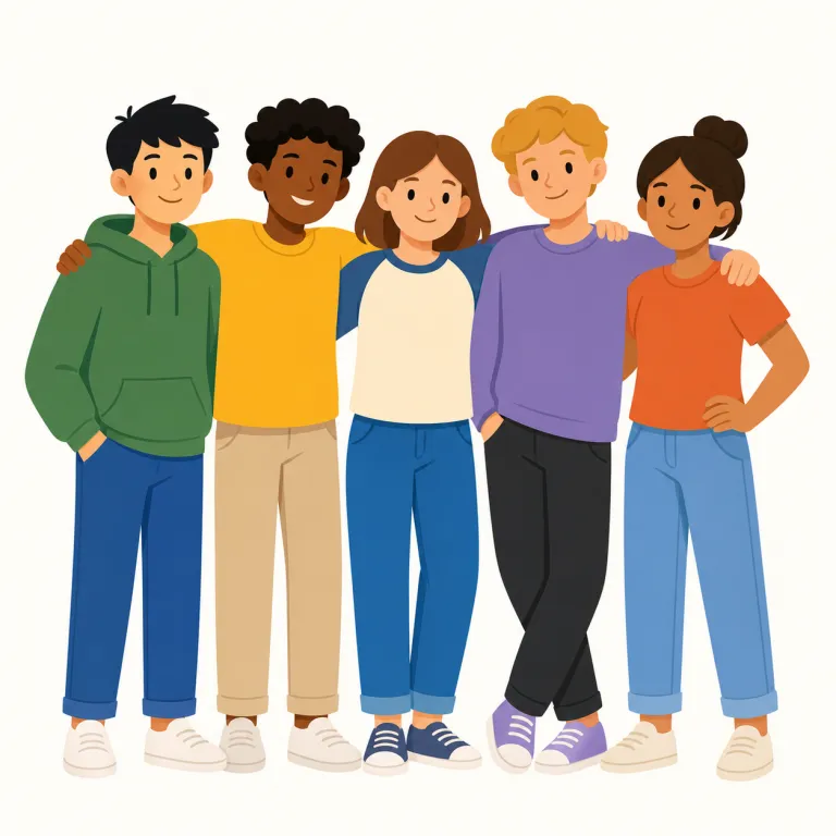 gang（一団、仲間、ギャング・名詞）の覚え方イラスト — まずは group の少し荒っぽい版として覚えると残りやすいです