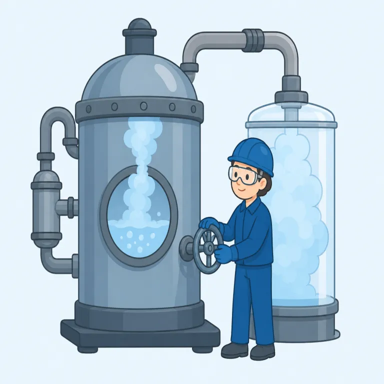 gasser（吸入物乱用者／面白い人・名詞）の覚え方イラスト — このレコードの gasser は、gas + -er から直訳できる「ガス発生器・ガス処理者」という基本義ではなく、人を指す珍しい用法です