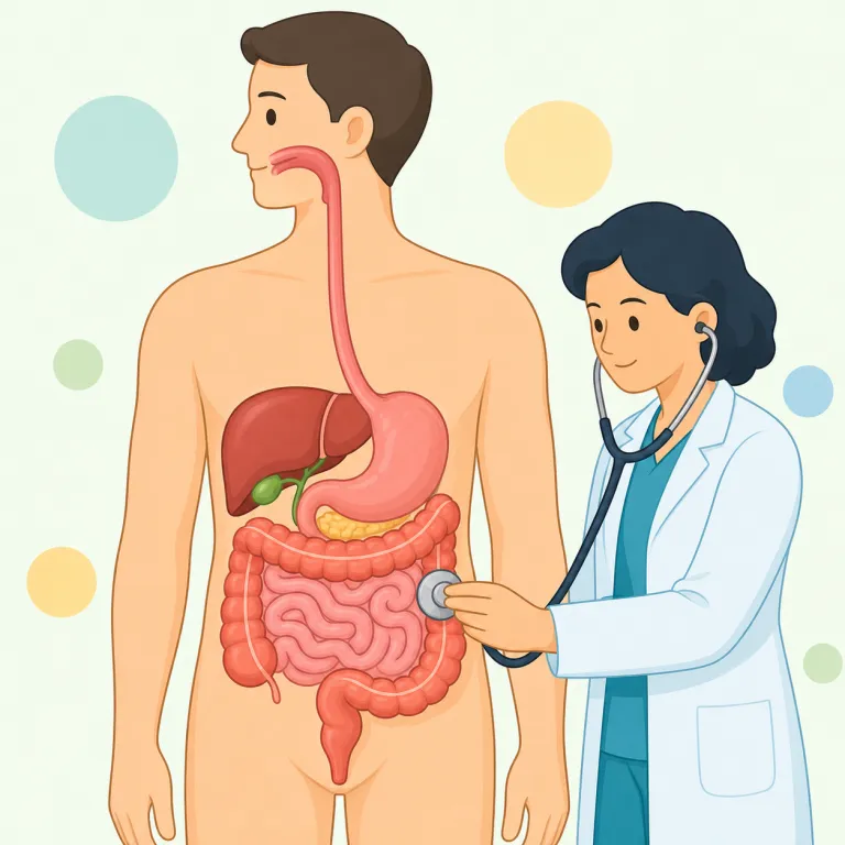 gastroenterology（消化器科・名詞）の覚え方イラスト — 長い語ですが、3つに切ると覚えやすいです