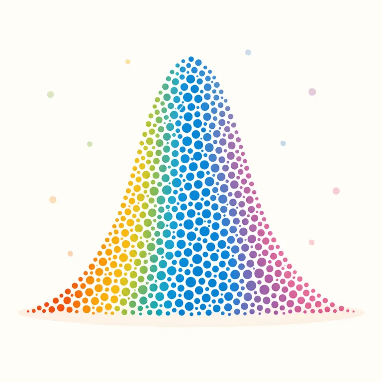 gaussian（ガウスの、正規分布の・形容詞）の覚え方イラスト — まず Gaussian distribution（正規分布）、Gaussian blur（ガウスぼかし）、Gaussian noise の3つをセットで覚えると定着し…