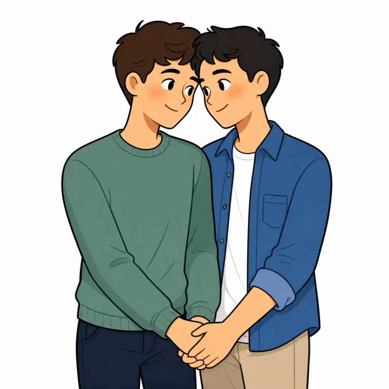gay（同性愛者・noun）の覚え方イラスト