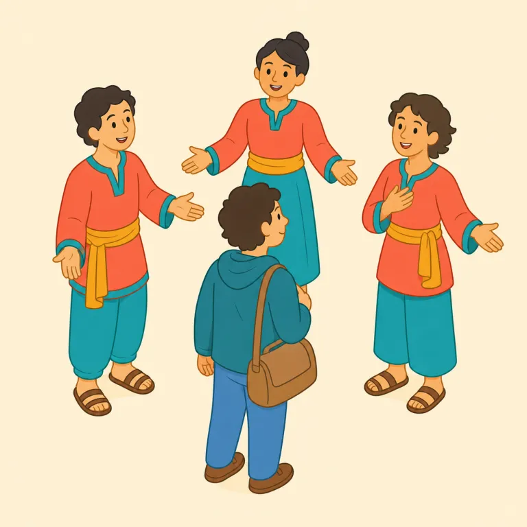 gentile（非ユダヤ人・名詞）の覚え方イラスト — gentile は Jew / Jewish と対になる語として覚えるのが最も自然です
