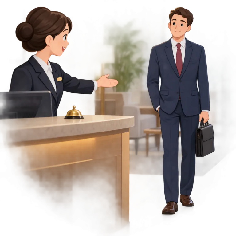 gentleman（男性・noun）の覚え方イラスト