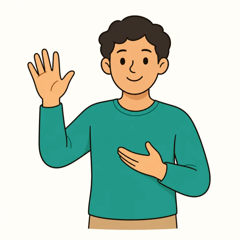 gesture（身ぶり・名詞）の覚え方イラスト — gesture は名詞の「ジェスチャー」で覚えるのが最短で、動詞になると「身ぶりで示す」