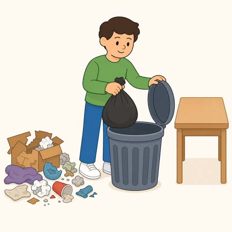 get rid of（取り除く・句動詞）の覚え方イラスト — このエントリでは、物を捨てて「処分する」基本義ではなく、邪魔なもの・不要なものを「取り除く」意味に注目します